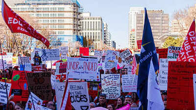 Alberta teachers’ strike: Why Danielle Smith’s push to bring them back to work could shake Canada’s labour unions