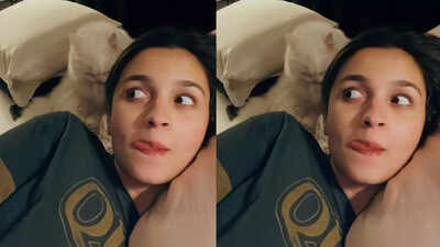 When pregnant Alia Bhatt spent Diwali in bed with pet cat Edward, just days before daughter Raha’s birth | Hindi Movie News