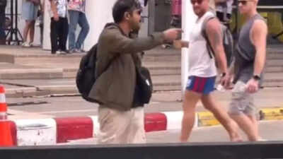 ‘Fraudulent Gujjus’: Major online shaming after Bangkok Police arrests Indian man who was threatening people with pistol-lighter, hurling abuses