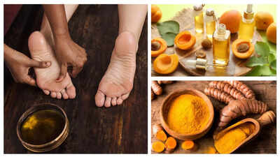 Apricot oil with turmeric: 5 reasons to massage feet with this concoction at night |