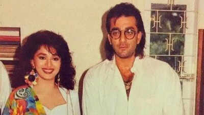 Madhuri Dixit avoided Sanjay Dutt at post-bail party; ‘She didn’t want to be photographed with him,’ claims Hanif Zaveri | Hindi Movie News
