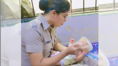 Midnight rescue: Mumbai Police saves newborn left abandoned in Goregaon; ‘Nirbhaya squad’ takes action | India News