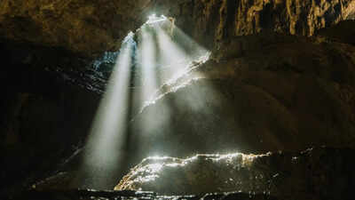 Photos: Superstar Rajnikanth seen meditating peacefully inside a cave in Uttarakhand |