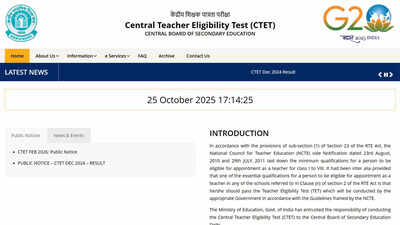 CTET December 2025 exam delayed: When will registration begin?
