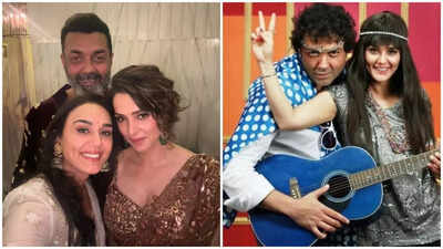 Preity Zinta recalls being a ‘third wheel’ to Bobby Deol and Tanya during their honeymoon on Soldier shoot | Hindi Movie News