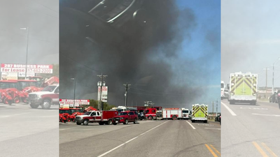 Texas plane crash: Massive fire erupts after multiple trucks hit near Hicks Airfield in Fort Worth; 2 dead