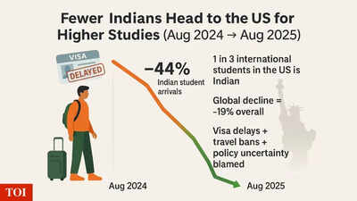 In Numbers: How the number of Indian students going to the US has declined— and where they are headed instead | World News