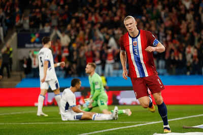 FIFA World Cup Qualifiers: Haaland hits 50 goals in record time as Norway rout Israel amid pro-Palestinian protests | Football News