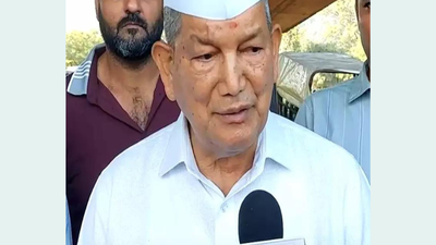 Dehradun: Ex-Uttarakhand CM Harish Rawat in crash scare; vehicle damaged near Meerut | India News