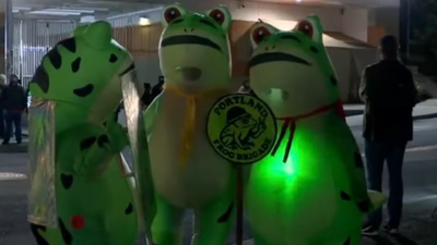 Who is Portland Frog? Residents find ‘humorous’ ways to deal with national guard deployment; claims they are not violent