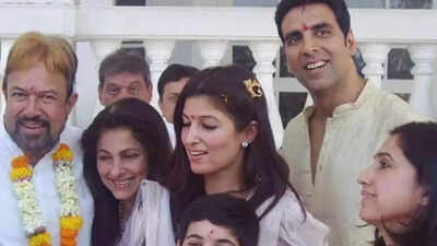 Twinkle Khanna admits she wasn’t keen to work with Akshay Kumar but did it for Rajesh Khanna; Akshay says she checked his DNA before marriage |