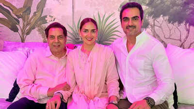 ‘Dada to my babies’: Esha Deol wishes ex-husband Bharat Takhtani on his birthday, ‘Stay happy, healthy and blessed’ | Hindi Movie News