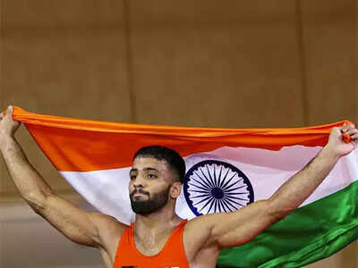 Sujeet Kalkal claims India’s solitary gold medal at U-23 wrestling World Championships | More sports News