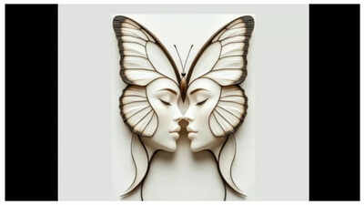 Butterfly or Women? What you see first in this image, reveals an intrinsic part of your personality…