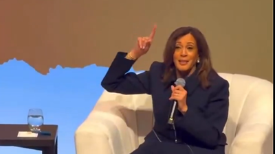 Kamala Harris says ‘I am not done’ on a question of White House getting a woman president