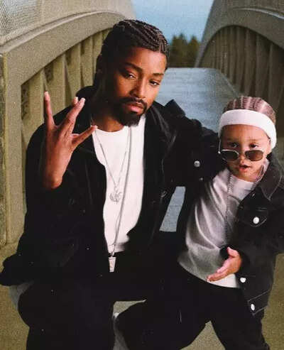 Keke Palmer and Son Rock Halloween Costumes as Snoop Dogg and Bow Wow |