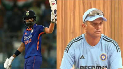 Why Rahul Dravid scolded KL Rahul after his century celebration vs Pakistan | Cricket News