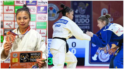 Judoka Linthoi Chanambam scripts history with India’s first-ever Junior World Championships medal | More sports News