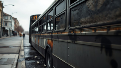 Narrow escape: Bus catches fire in Ranchi; 40 passengers onboard | India News