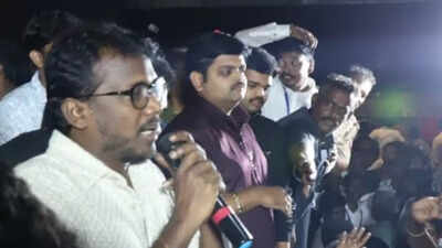 ‘Don’t have to drink alcohol to come here to scream’: Mari Selvaraj gives stern advice to fans at ‘Bison’ success meet | Tamil Movie News