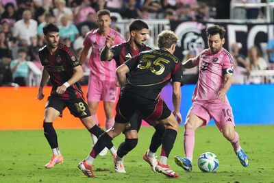 Lionel Messi brace, assist fire Inter Miami to thumping win over Atlanta United in MLS | Football News