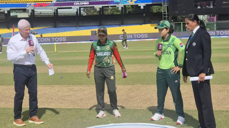 Pakistan Women 0/0 in 0.0 Overs | Bangladesh vs Pakistan Live Score, Women’s World Cup 2025: Pakistan opt to bat against Bangladesh