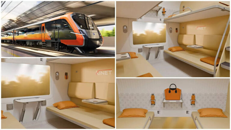 Vande Bharat Sleeper Train Unveiled! Stunning First AC Coach Passengers Can Look Forward To