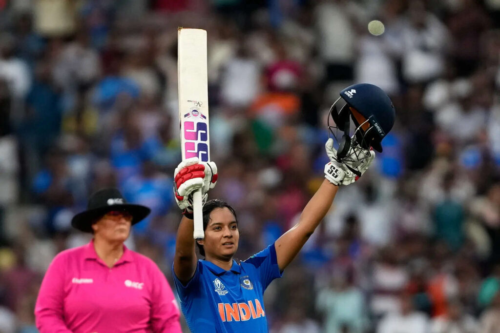 India Women 329/2 in 48.0 Overs | India vs New Zealand Live Score, Women’s World Cup 2025: Pratika Rawal, Smriti Mandhana, Jemimah Rodrigues fire IND past 300; rain halts play in Navi Mumbai