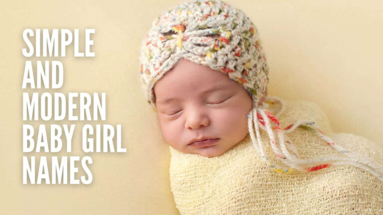 7 Minimalist Indian baby names for your little girl