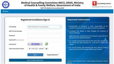 NEET PG Counselling 2025: MCC to accept NRI applications till today, round-wise schedule expected shortly at mcc.nic.in