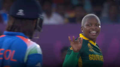 Women’s World Cup 2025: South Africa’s Nonkululeko Mlaba reprimanded for breaching Code of Conduct against India | Cricket News