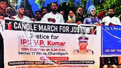 Haryana on alert as tension rises over IPS officer’s suicide | India News