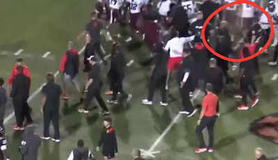 ‘I’ve never seen anything like that’: Ohio officers use pepper spray on high-school football players – Watch