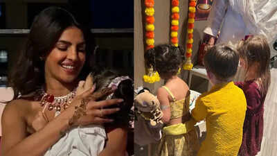‘Malti’s Diwali party was lit’: Priyanka Chopra shares adorable picture of daughter’s festive celebration | Hindi Movie News