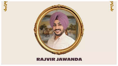 Punjabi singer actor Rajvir Jawanda’s mortal remains reach his native village, Pona |