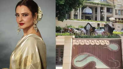 Rekha’s Rs 100 crore mansion ‘Basera’: An epitome of regal Lucknow accents and old-world charm |