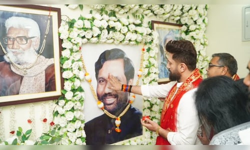 Will realise father’s dream of making Bihar developed state: Chirag on Ram Vilas’ death anniversary