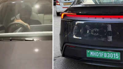 Rohit Sharma buys new Tesla Model Y, spotted with unique number plate: Details