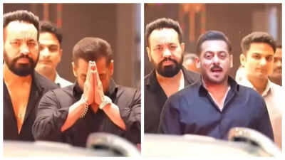 Salman Khan sends out early festive greetings; says ‘Happy Diwali’ on return to Mumbai – WATCH |