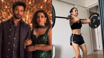 Pull-ups to ghar ka khana: Here’s how Sanya Malhotra underwent a physical transformation for ‘Sunny Sanskari Ki Tulsi Kumari’ – WATCH VIDEO | Hindi Movie News