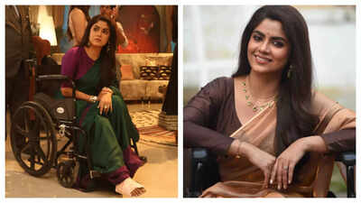 Despite a fractured foot, actor Sayantani Ghosh commits to shooting for her upcoming show- Jagadhatri