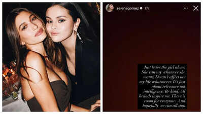 Selena Gomez defends Hailey Bieber in cheeky deleted note; tells fans ‘hopefully we can all stop’ |