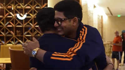 ‘Arey hero’: Old meets new – Rohit Sharma greets Shubman Gill for the first time since captaincy change | Cricket News