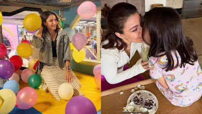 Soha Ali Khan’s birthday binge; says, ‘calories don’t count’ as she cuts multiple cakes |