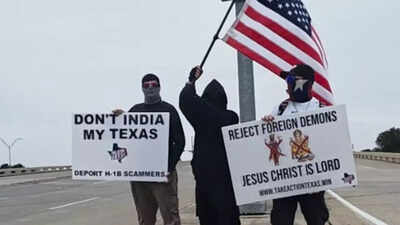 Masked men in Texas protest against ‘Diwali garbage’, call for rejection of ‘foreign demons’; Hindu groups condemn