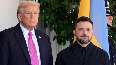 ‘Will discuss new capabilities for Ukraine’: Trump meets Zelenskyy; talks under way for Tomahawks