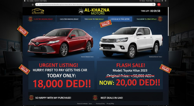 UAE: Too good to be true? Sharjah Police warn of ‘dream car’ scams targeting buyers and sellers online | World News