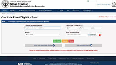 UPSSSC Mains Result 2025 declared for Junior Assistant, Junior Clerk and Assistant Level-III posts