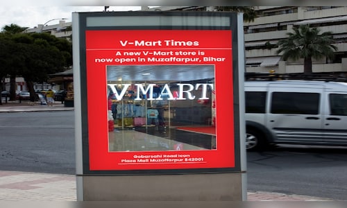 V-Mart Retail shares gain up to 10% in reaction to Q2 business update