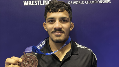 Vishvajit More carries forward Kolhapur’s rich wrestling legacy by claiming back-to-back bronze at U23 Worlds | More sports News